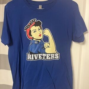 Blue Riveters Graphic T-Shirt